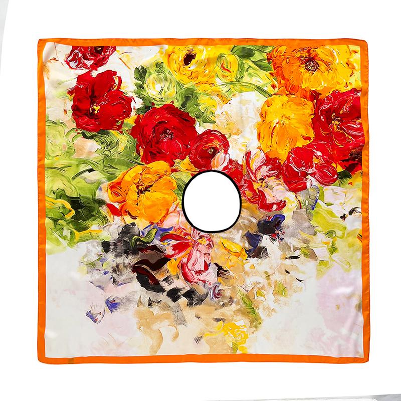 Shawls Summer Beach Sexy Women Fashion Print Chiffon Smock Bikini Cover Up Loose Blouse Sunscreen Comfortable Poncho