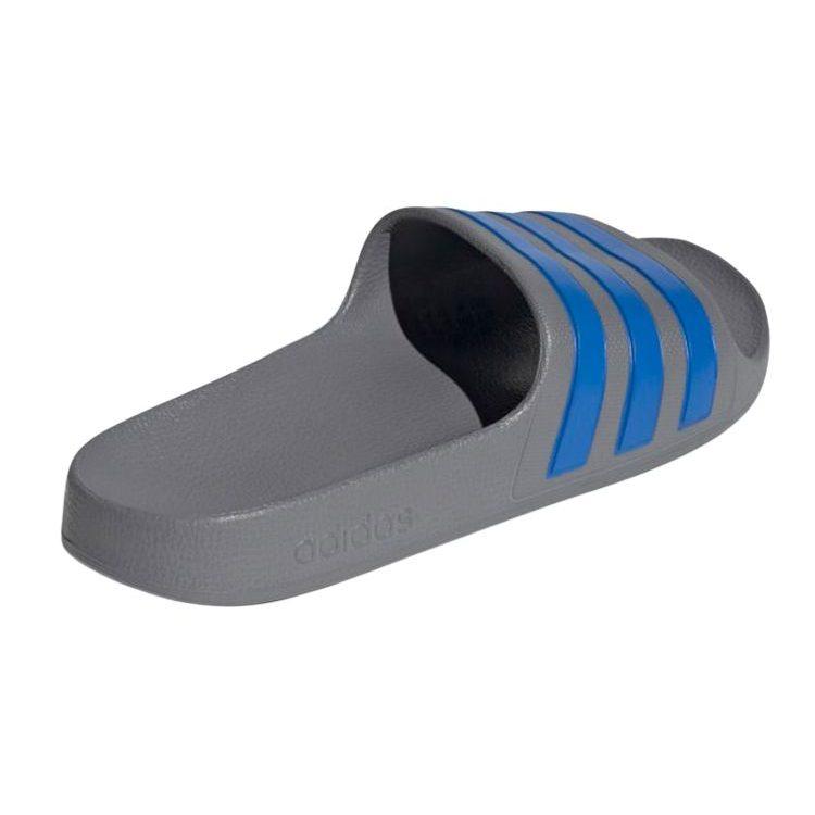 adidas Adilette Aqua Kids' Home Slippers Gray Blue EF1751
