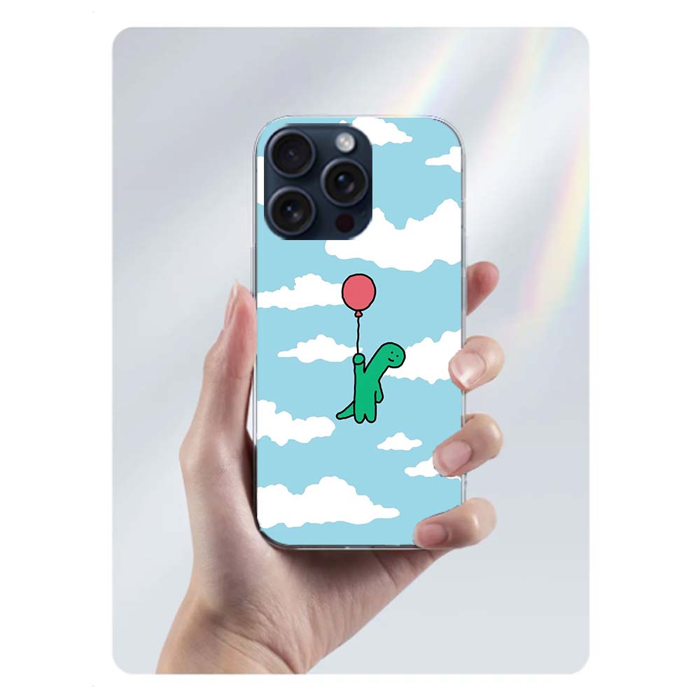 

Cartoon J-Joguman Studio Clear Phone Case For Iphone 17 Air 16 Pro Max 15 Pro 14 Plus 17E 16E 11 13 12 Mini Cover Cases Fundas C iPhone 12 Mini