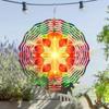 10 Inch Rotating Art Wind Chime for Garden Balcony Decor with 360 Hook Elegant Hanging Wind Chime Gift for Spring and Summer