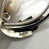 Used pearl necklace silver