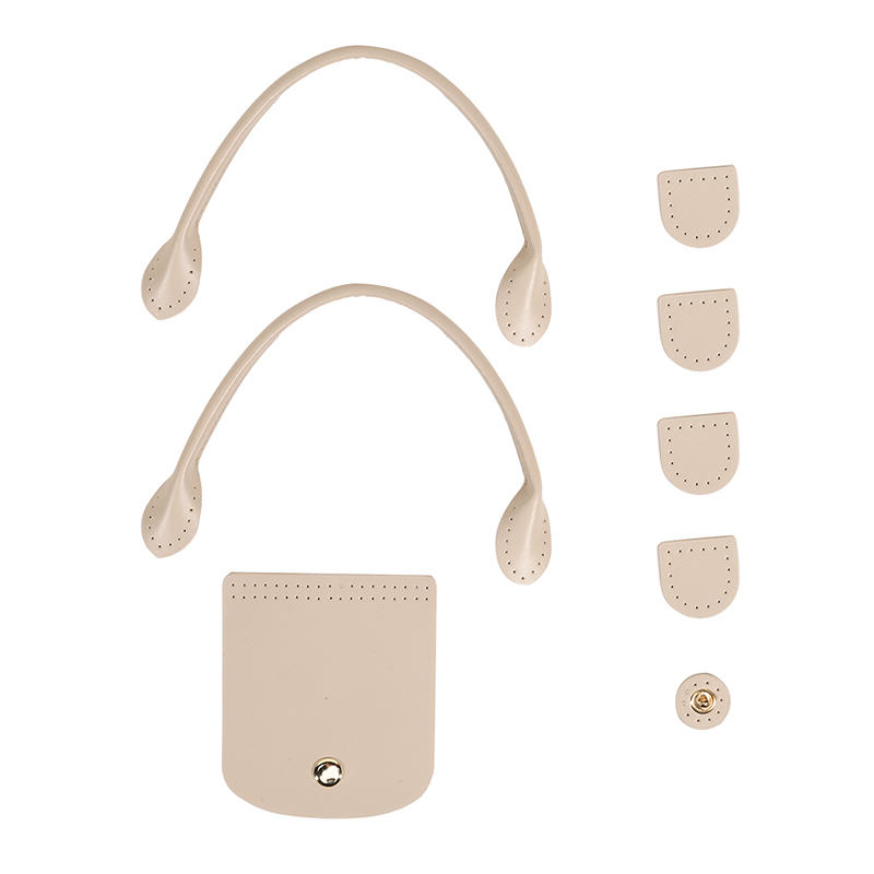 DIY Bags Knitting Crochet Set Adjustable PU Leather Shoulder Strap Flap Cover Handles Handbag Purse Backpack Crossbody Bag Replacement