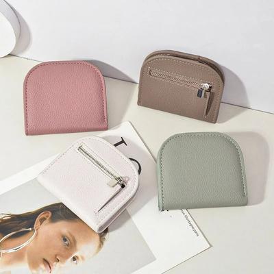 Mini Cüzdan Kadın Moda Çanta Kadın Kısa Mini Cüzdanlar PU Deri Fermuarlı Portföy Çanta Kadın Küçük Cüzdan Kadınlar İçin