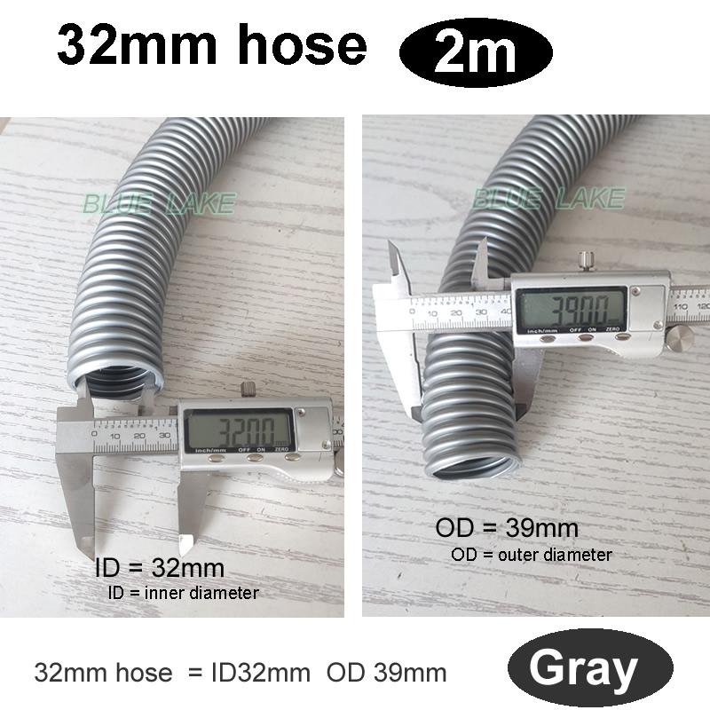 

General Industrial vacuum cleaners bellows straws inner 32mm outer 39mm thread Hose/pipe durable vacuum cleaner Fitting