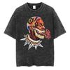 2026 New Arrival Mens Clothes Washed Tee Shirt T-Shirts Unisex Tshirt for Ropa Hombre Dennis Rodman Classic Rare Black Homage