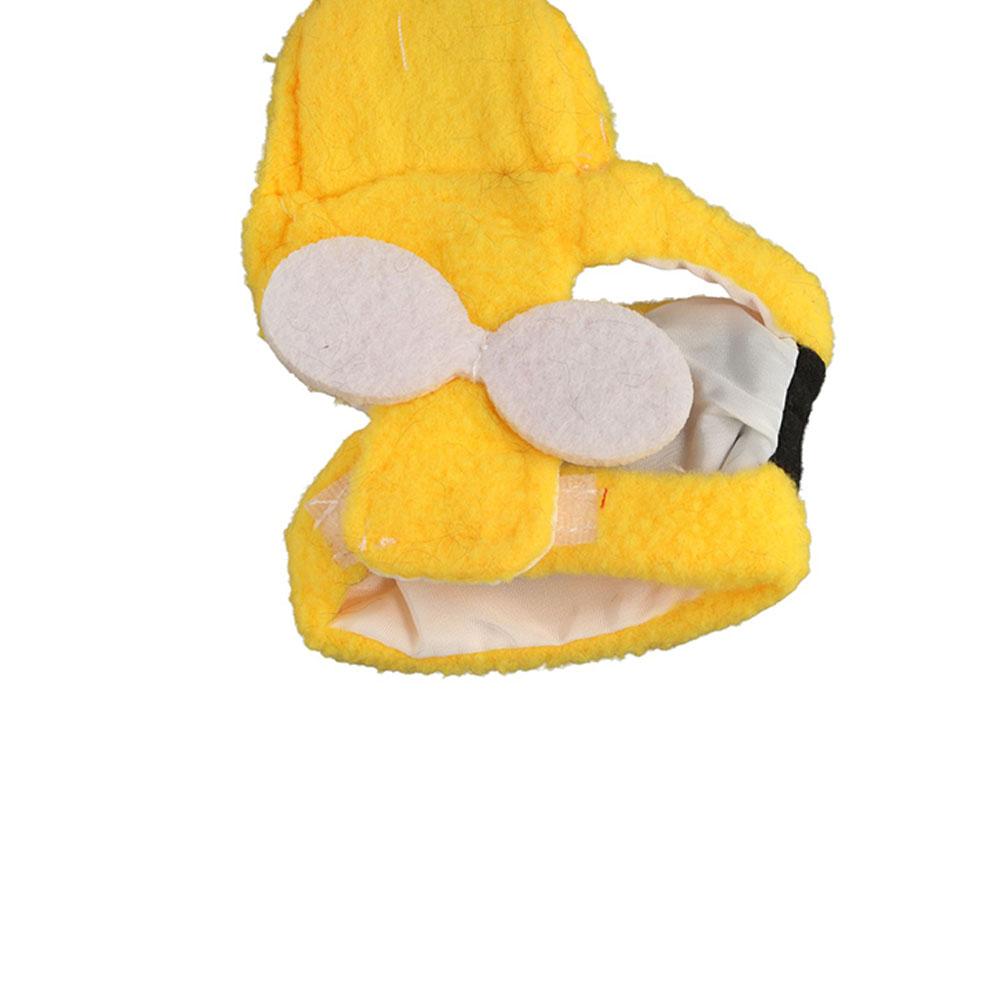 Bee Shape Parrot Winter Warm Hat Hooded Cloth Parrot Flying Suit Parrot Bee Shape Clothes  Autumn