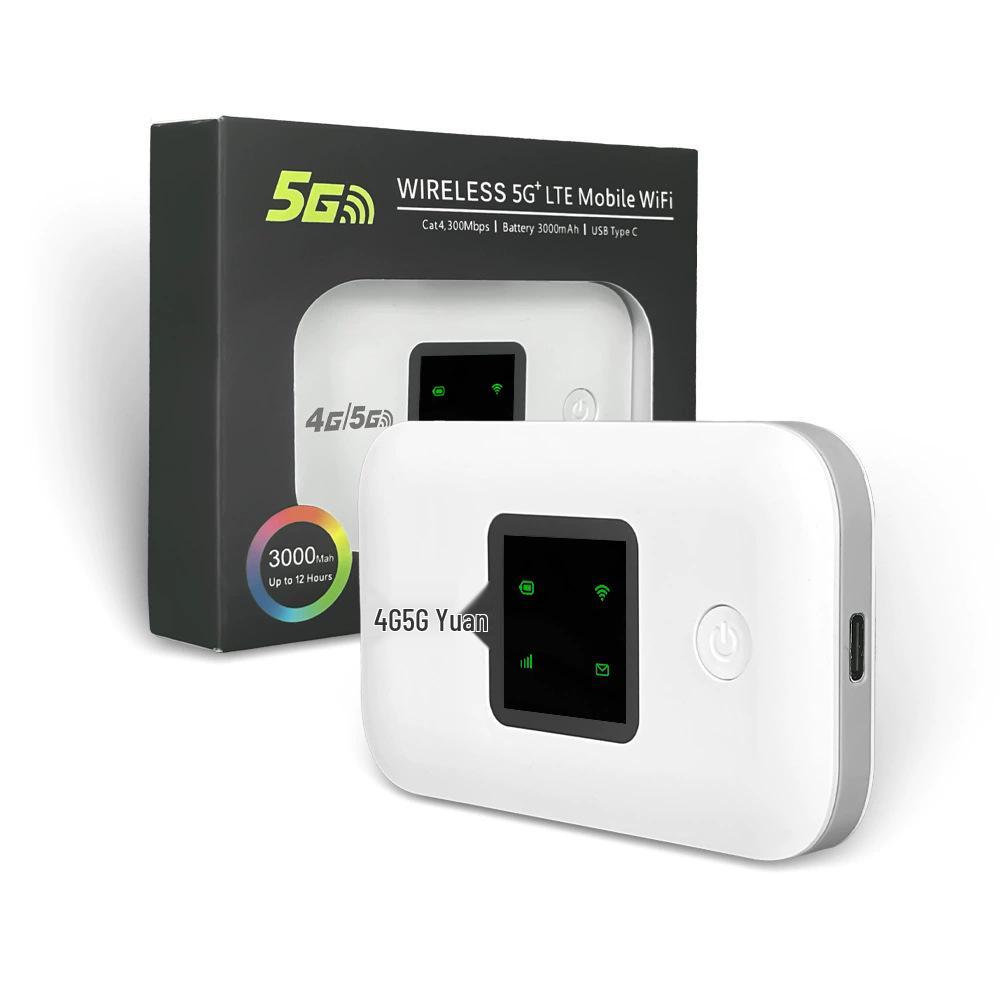 4G Portable MiFi Router with Type-C and SIM Slot for Wireless Hotspot