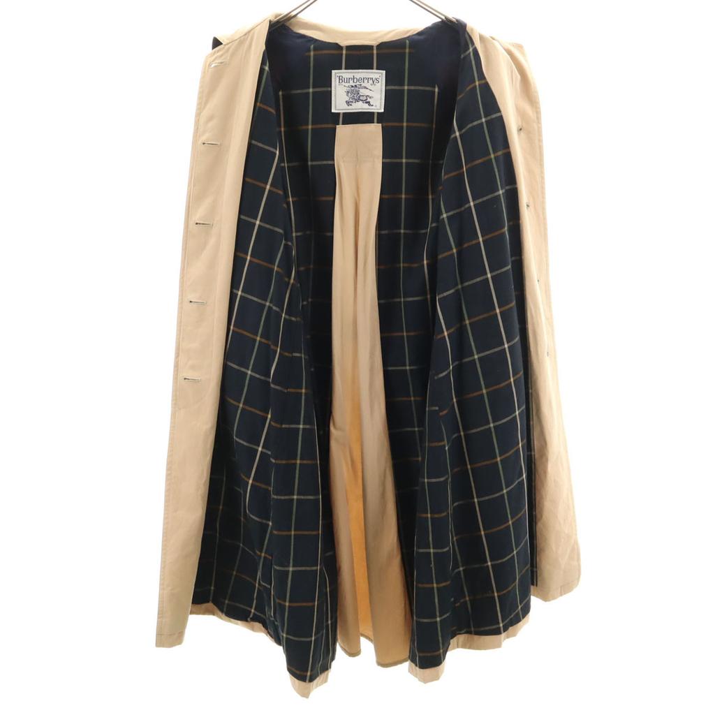 Burberrys 90s Old Stainless Collar Coat 7AP Beige Women Used
