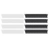 Car Washer Hose Replacement Plastic Y Split Fitting 100 Pack for Washer Line Service and Spare Stock Use Supply