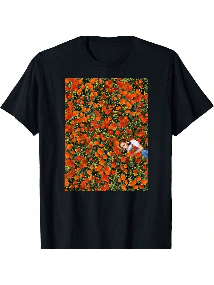 Wizard Of Oz Dorothy Poppy Field T-Shirt S разноцветный