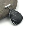 Natural Botswana Agate Gemstone 925 Sterling Silver Jewelry  Pendant 2.35" AJP-431