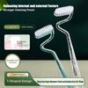 Oral Care Interdental Brush Soft Vertical Toothbrush New Tongue Cleaning Brush  Adults