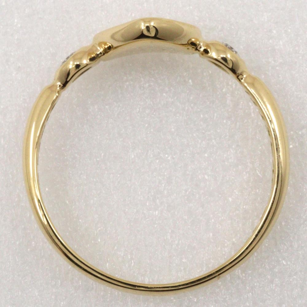 TIFFANY&Co. Ring K18 yellow gold #4.9(US Size) 1.6g Women Used