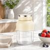 Bezdrátový přenosný mixér, USB dobíjecí pohárek na džus pro smoothies, Osobní mixér s velkou kapacitou na ovoce, Drtí led