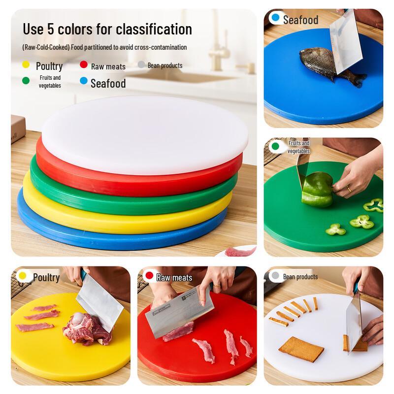Haoyu Good Chef Round Plastic Cutting Board
