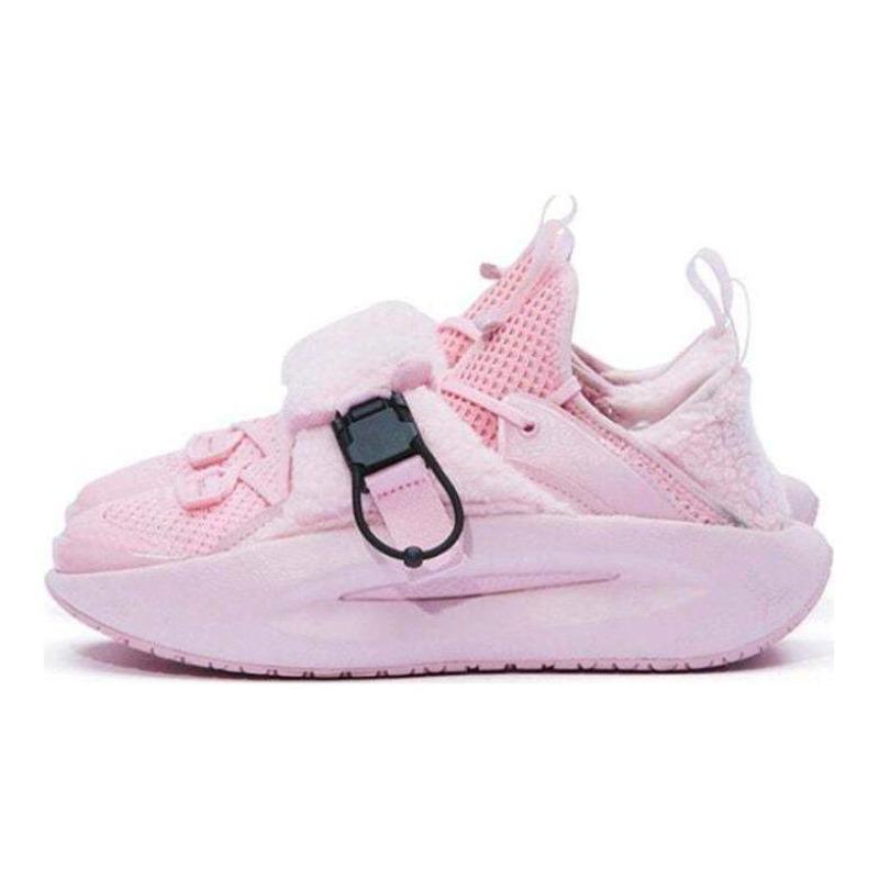 Li-Ning Yunyou Womens Low Top Casual Shoes Pink Boom Cushion Breathable Anti Slip Wear Resistant AGBR070-3 39