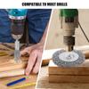 Wire Wheel Brush Hex Shank Crimped Cup Brush Paint Removal Cleaning Rust Steel Brushes Power Rotary Grinding Polishing Tools