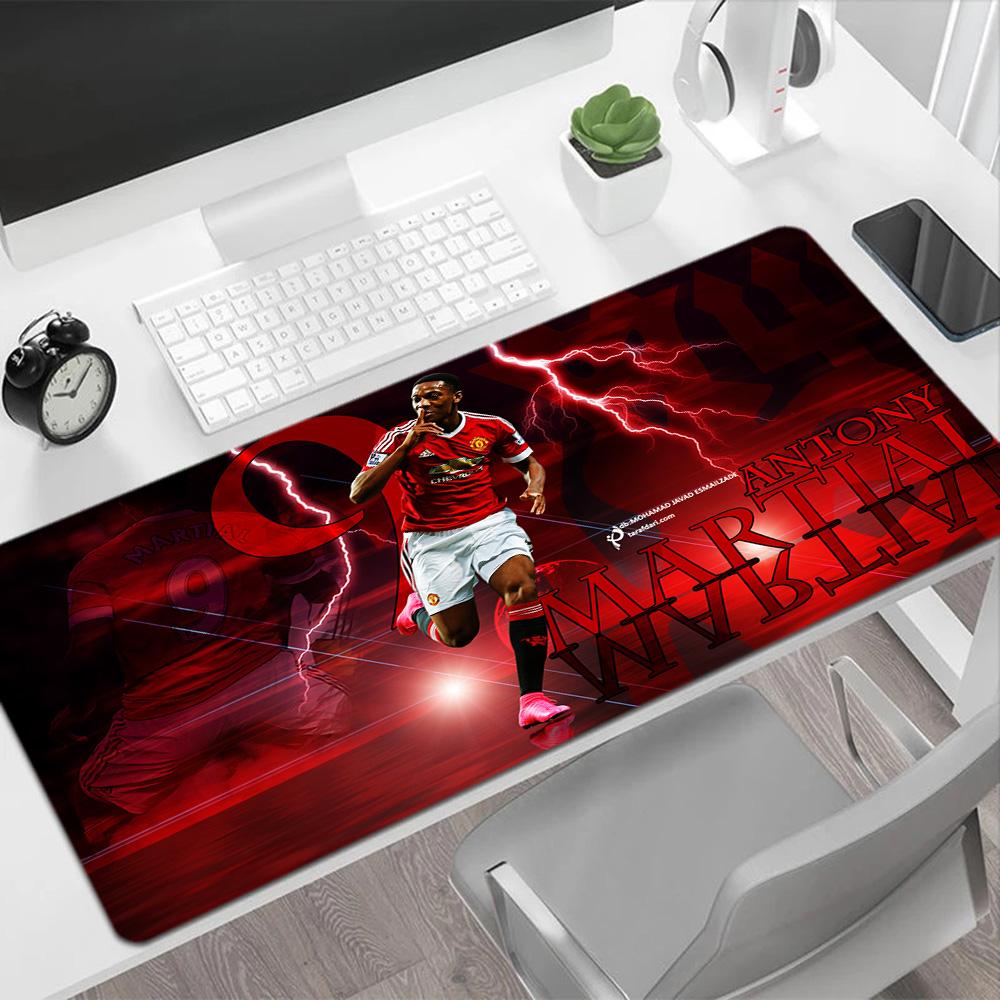 Antony Martial's Moment Large Mouse Pad Gaming Laptop Mouse Pad Computer Desk Mat Non-Slip Rubber Base Perfect for Office Desktop Supplies School Home