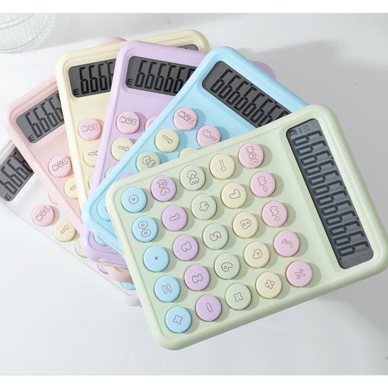 12 Digit Cute Scientific Calculator  Studentstest Stationery Office Easy Carry