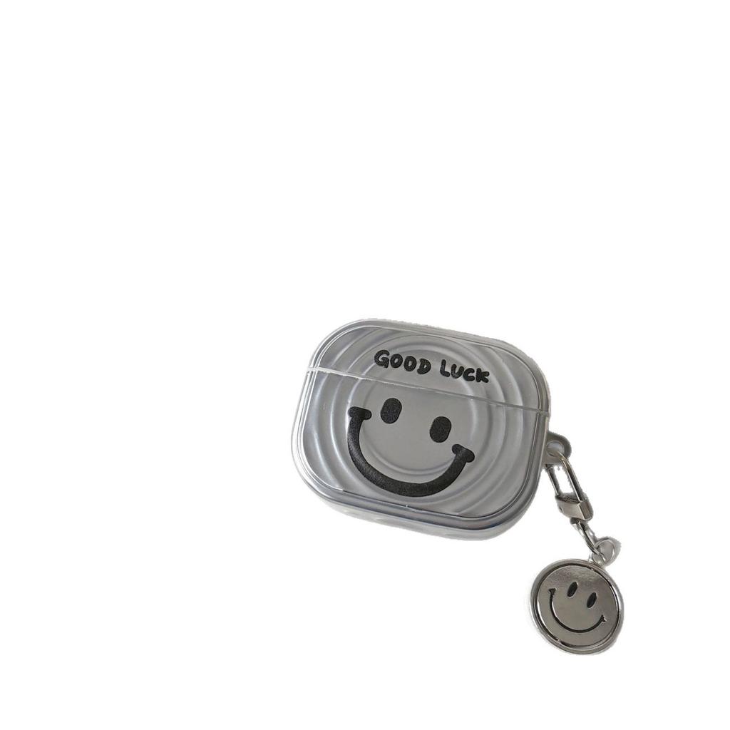 Ripple plating smiley face for AirPods 1 /1/1 protective case apple bluetooth headset case pro1/pro anti-drop