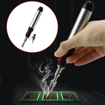 Portable Auto Ignition Gas Soldering Iron Welding Torch Butane Welding Pen Compact Size Lightweight and Portable