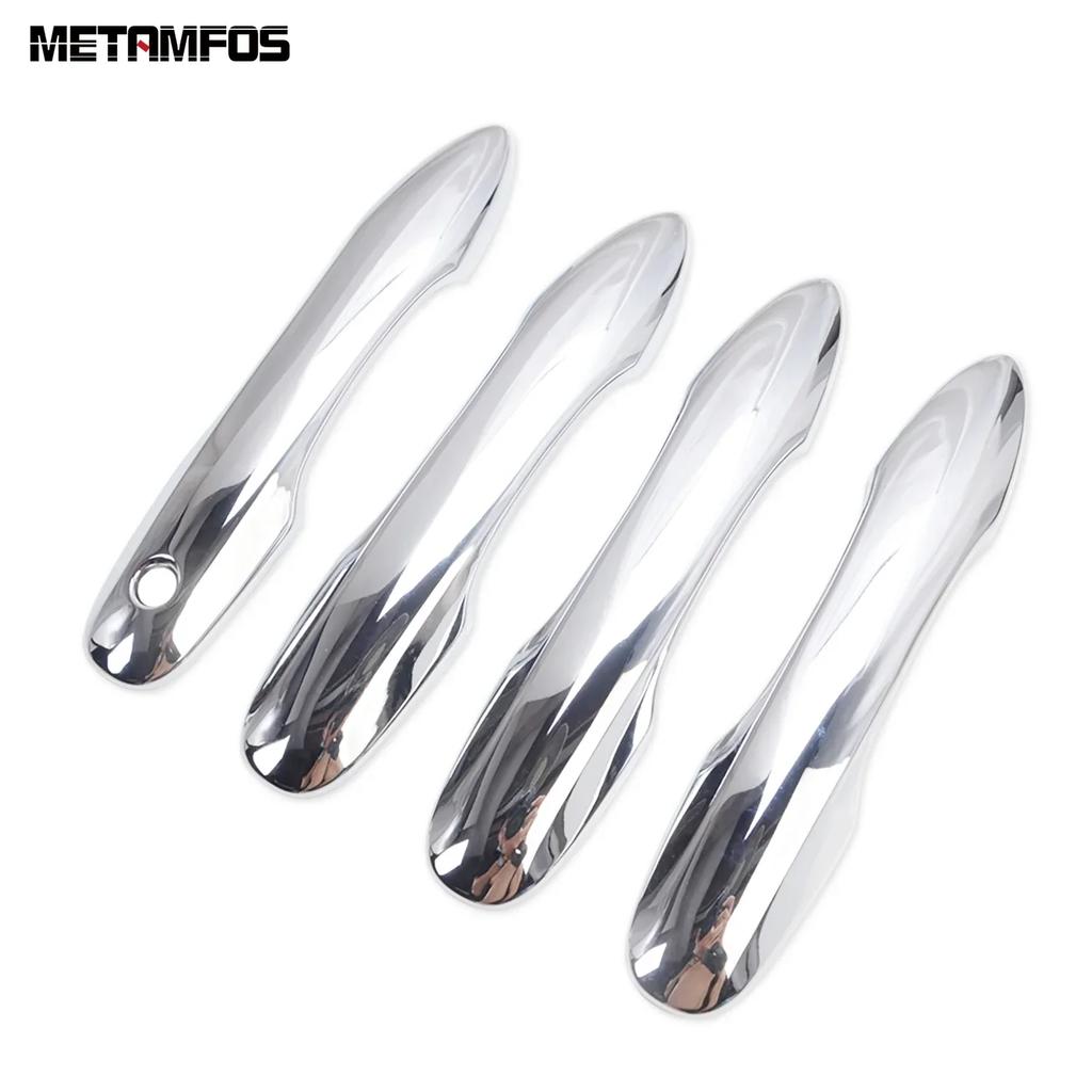 For Toyota Camry XV70 2017-2024 2025 /Corolla Avalon Prius -2025 Chrome Door Handle Cover Trim Protector Car Accessories