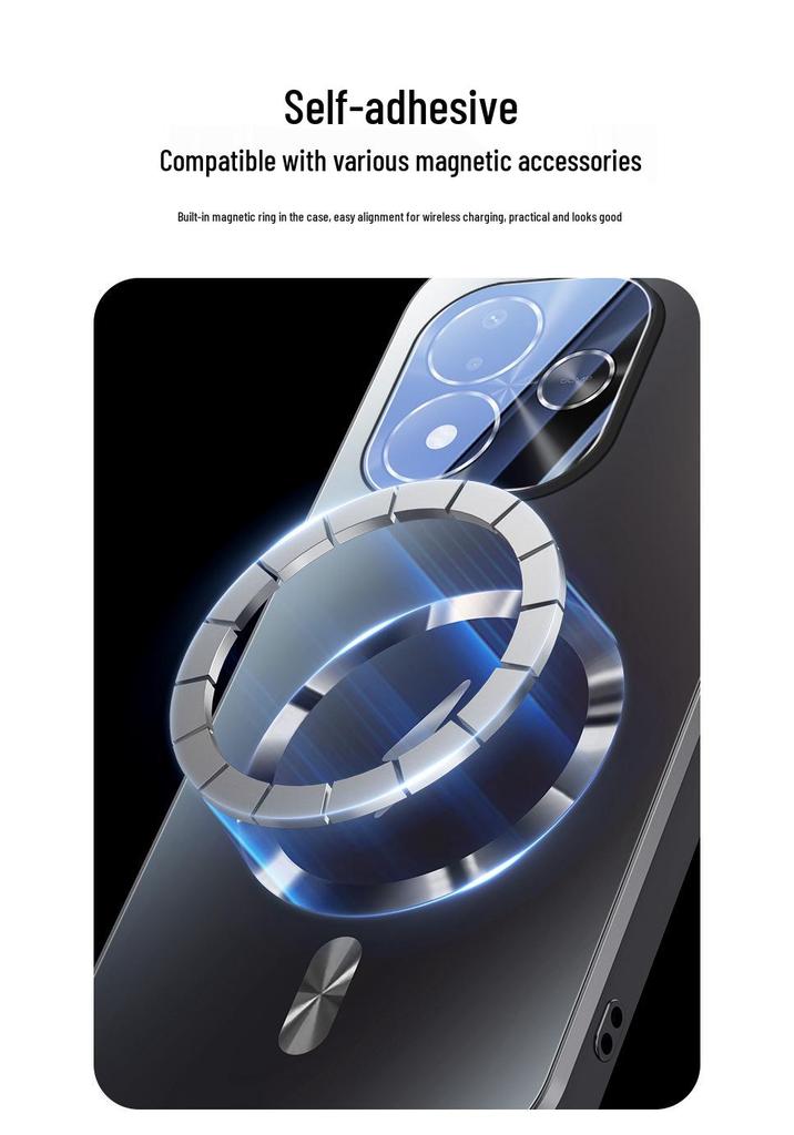 Custodia protettiva completa magnetica satinata antiurto per Redmi Note 17 Pro