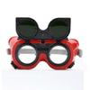 TOBA3 Elektrisches Schweißen Einziehbare Blendschutzscheibe Stufe UV400 Schutzbrille, (Polycarbonat), #5, Beschlagschutz (N.), Anti-Scratch (Klassisch),