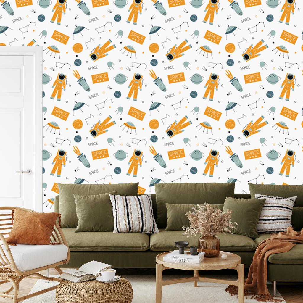 Wallpaper Decorative pattern for living room and bedroom 50x1000