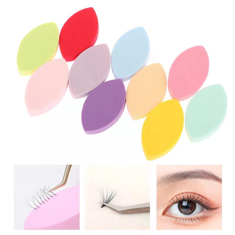 20Pcs Reusable Eyelash Extension Sponge, Lash Mapping Practice Display Supplies