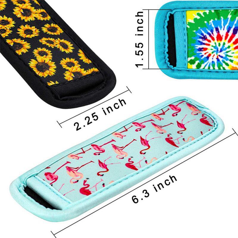 Neoprene Printed Popsicle Sleeve - Ice Pop Protective Cover