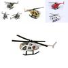 Unique Alloy Military Aircraft Decor Realistic Helicopter Fighter Plane Toy For Kids