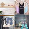 New Stainless Steel Spiral Clothes Rack Space Saving 360° Spiral Spiral Sheet Hanger Durable Anti-slip Spiral Drying Mount