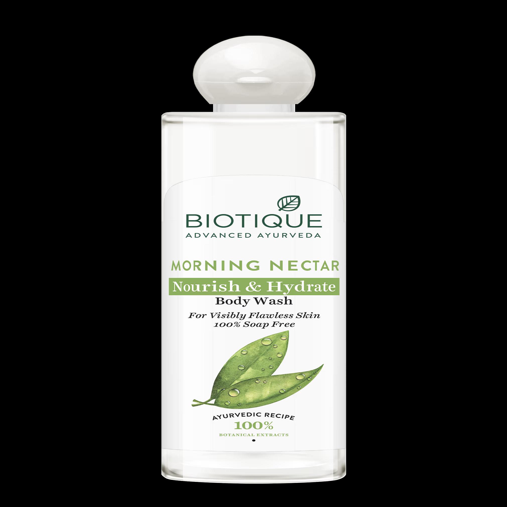 

Biotique Morning Nectar Питательный и увлажняющий гель для душа (200мл)