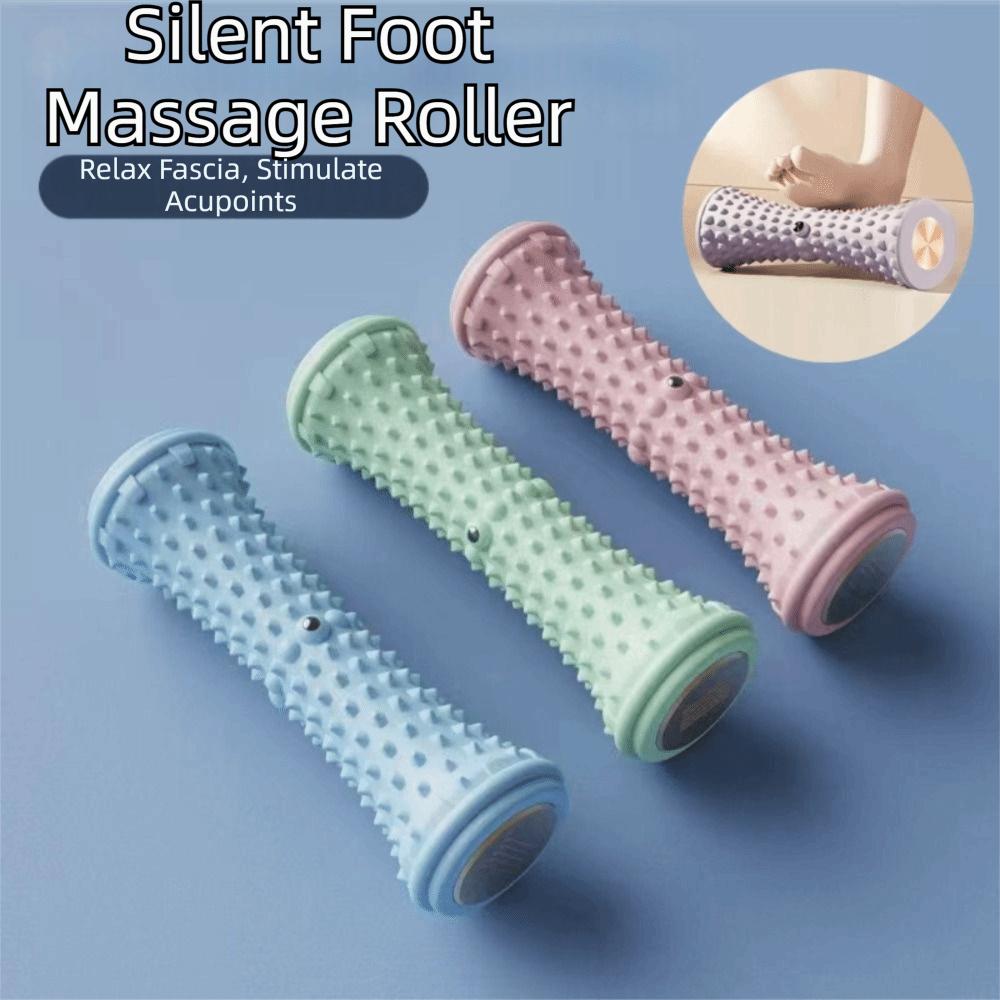 2 Stück Manuelle Bedienung Fußmassage-Roller Mittlere Festigkeit Fußentspannungswerkzeug Wohnzimmer