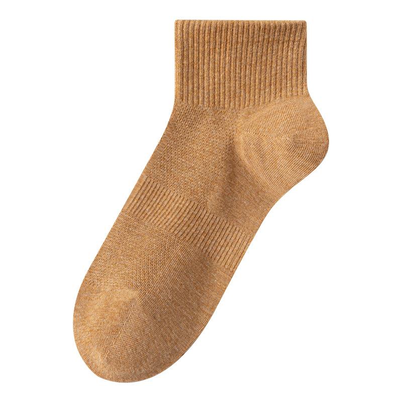 Herren Frühling und Sommer Reine Baumwolle Mesh Atmungsaktiv Deodorant Schweiß In Den Sportsocken