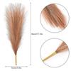 Faux Pampas Grass 17.3in High Rustic Colors Durable Cloth Widely Used Fake Reed Grass