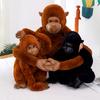 55cm Dschungel Gorilla Plüschtier King Kong Affenpuppe Kinder Weihnachtsgeschenk Puppe Stoffpuppe Kuscheltiere Stofftier Stich