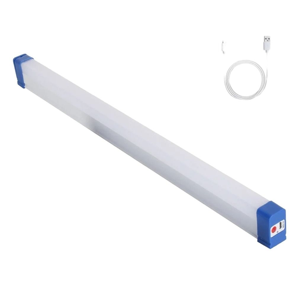 Solar Emergency LED Light Long Strip LED Tube Portable Night Market Lampu  Fishing