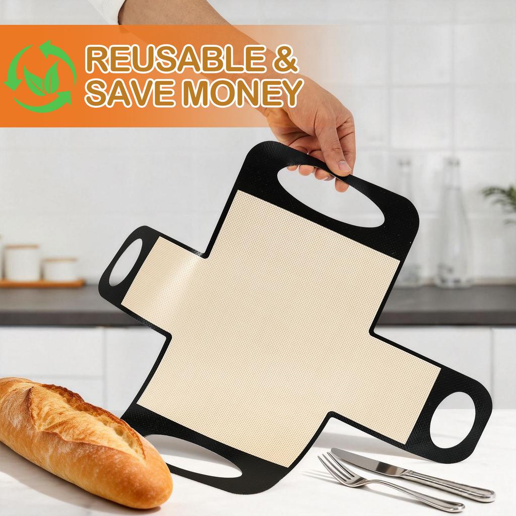 Reusable Silicone Bread Sling for Dutch Oven Baking Mat Non-Stick Liners Sourdough Tools for Transferable Dough Pastry Supplies