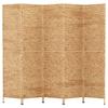 VidaXL Room Divider 5 Panels 205x180 Cm Water Hyacinth 355197