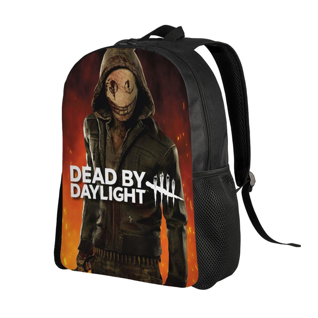 Deads by Daylights Backpack for Men Women Cool Student Business Daypack Video Games Laptop Computer Shoulder Bag Outdoor