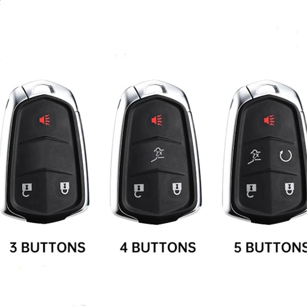 Car Genuine Key Case Holder Shell For Cadillac ESV Escalade CTS XTS SRX ATS 2015 2016 2017 2018 CT5 XT5 XT6 Accessories