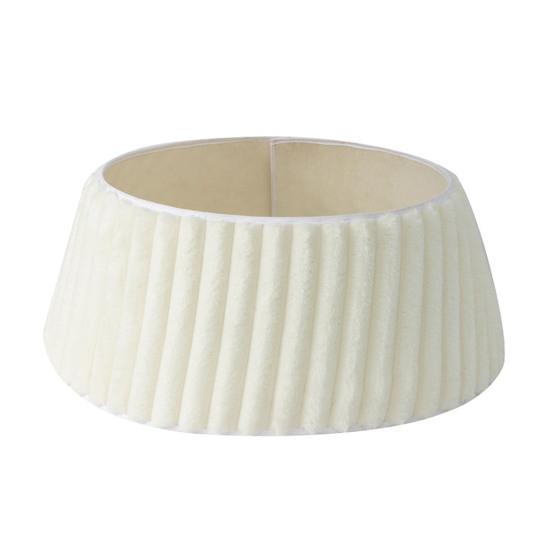 

Юбка для рождественской елки Простая установка Богемный дизайн Плюшевая 3D Праздничная накидка на основание елки Фестивальный домашний декор S A