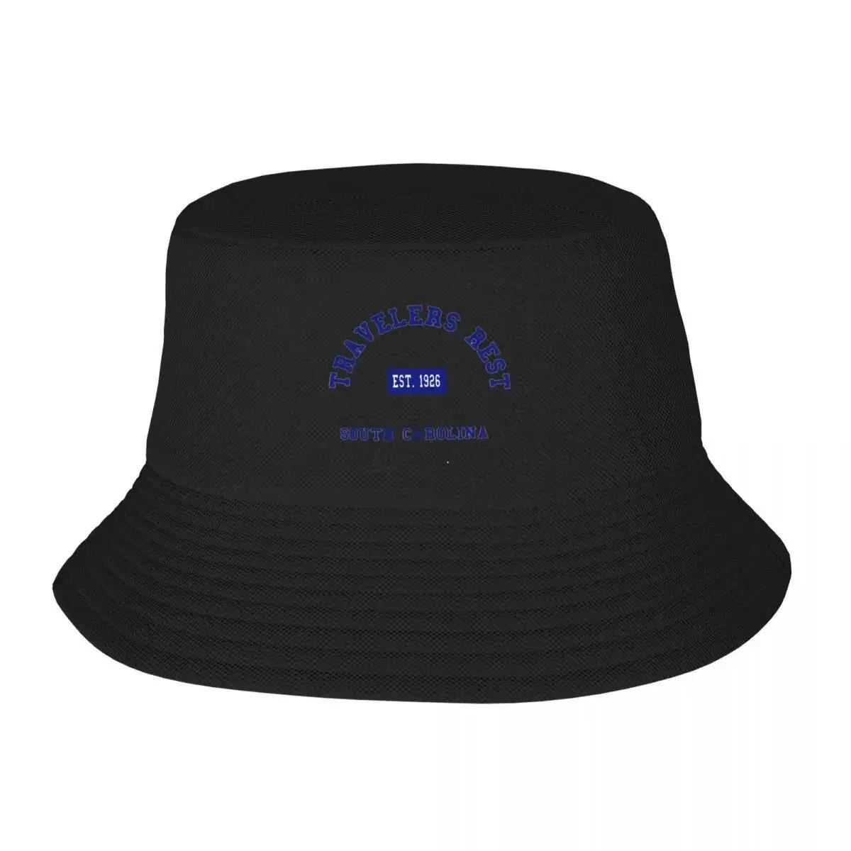 Travelers Rest SC Bucket Hat Beach Snap Back Hat Rugby Women Unisexs