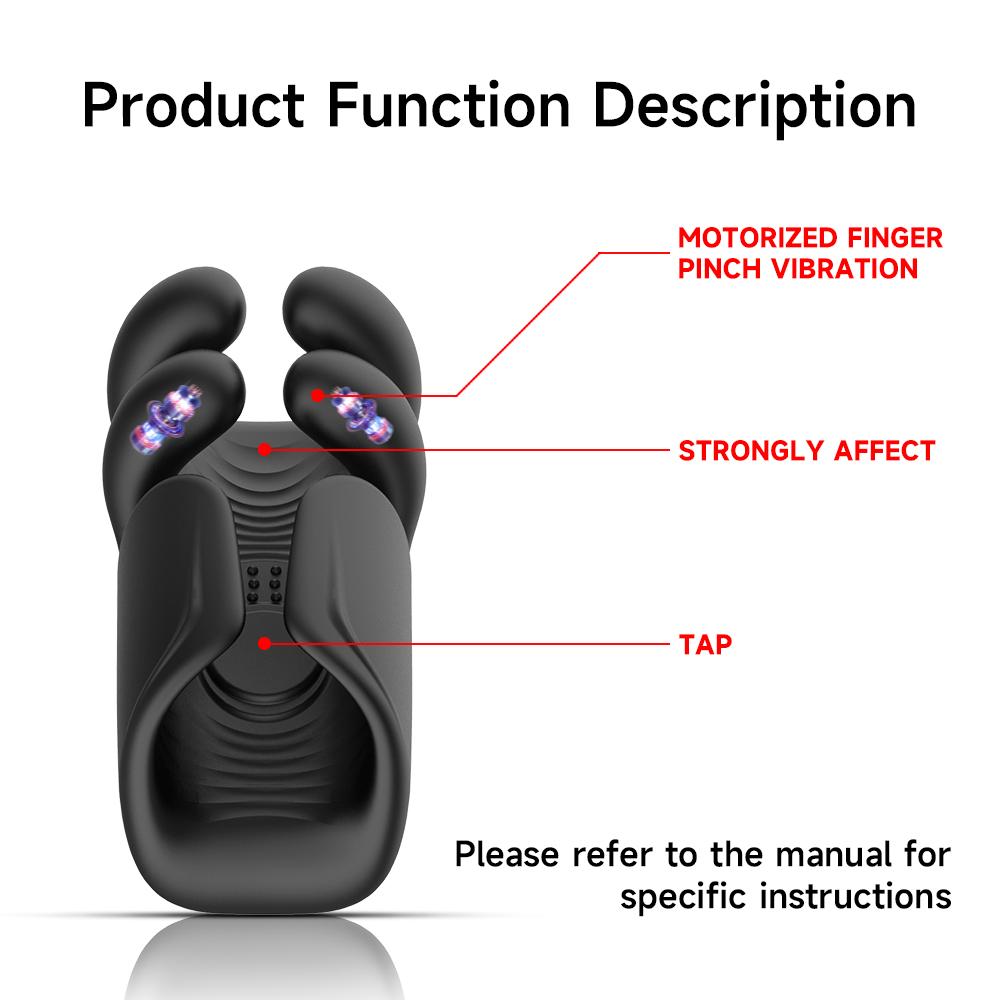 Glans Stimulation Silicone Trainer Vibrator Male Penis Delay Ejaculation Exerciser Masturbator Adult Sex Toys, Sex Toys 18+