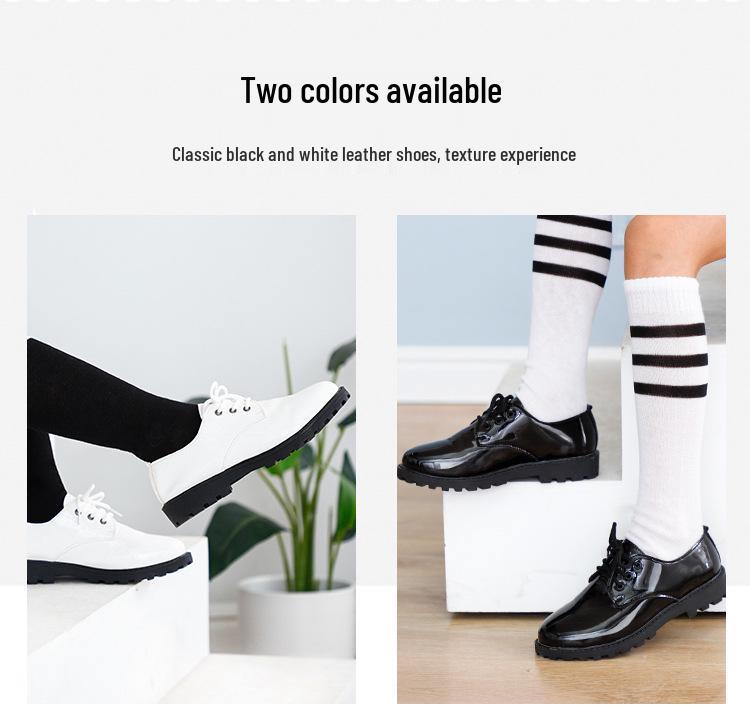 Unisex British-Style Leather Shoes for Kids: Soft-Soled, Versatile Performance Footwear in Various Styles