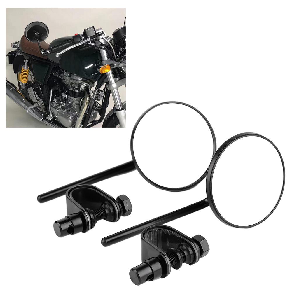 Vintage Round Shape Reflective Modified Rear View Mirror for Motorcycle Motorbike