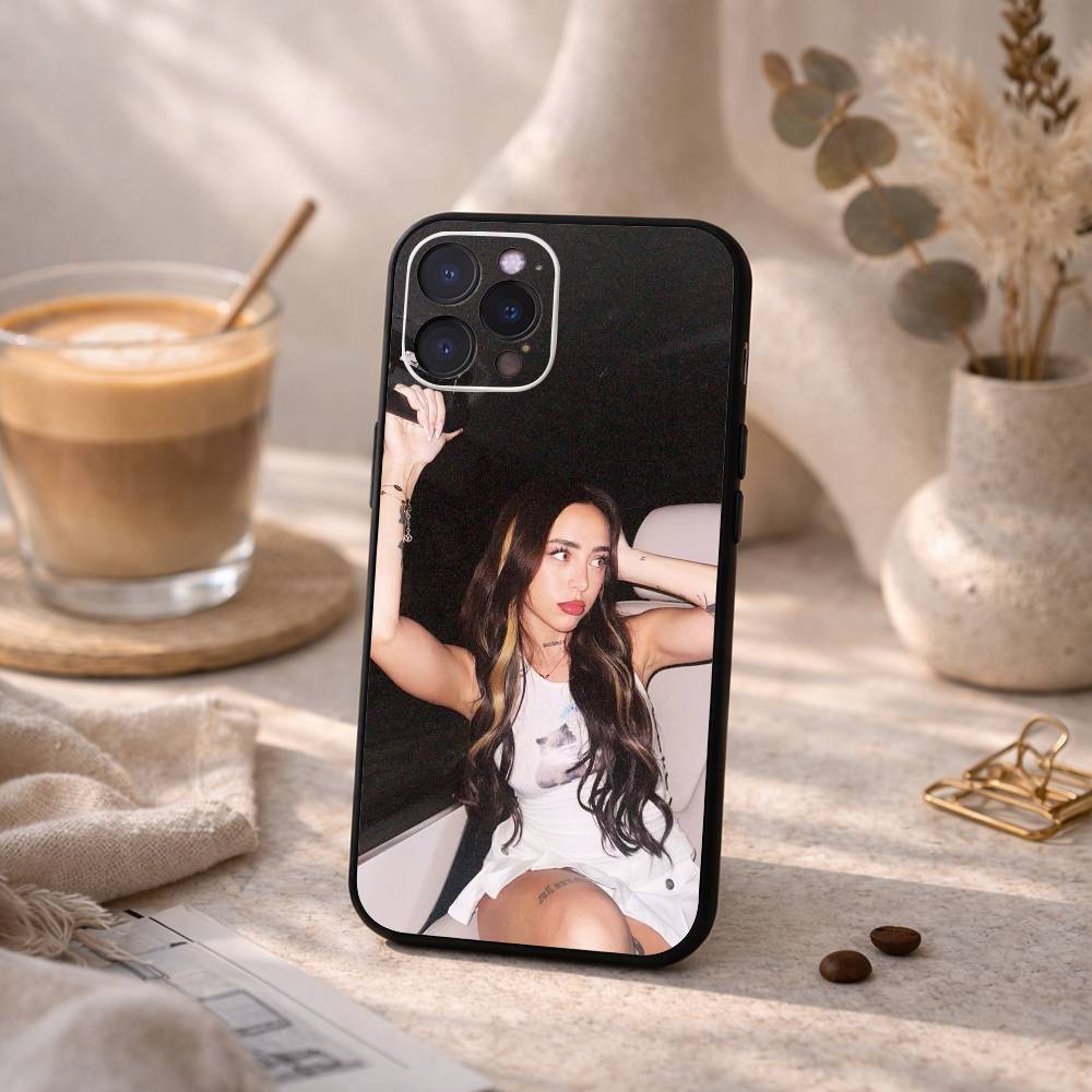 N-Nicki N-Nicole Rapper Phone Case For iPhone17 16 15 14 13 12 11 Pro Max Plus,5G Soft Black Case