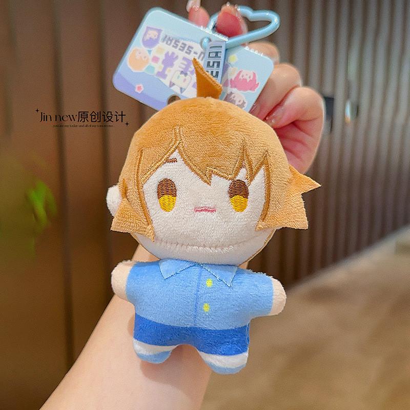Cartoon Characters Plush Keychain Stuffed Doll Pendant Backpack Decoration Gift